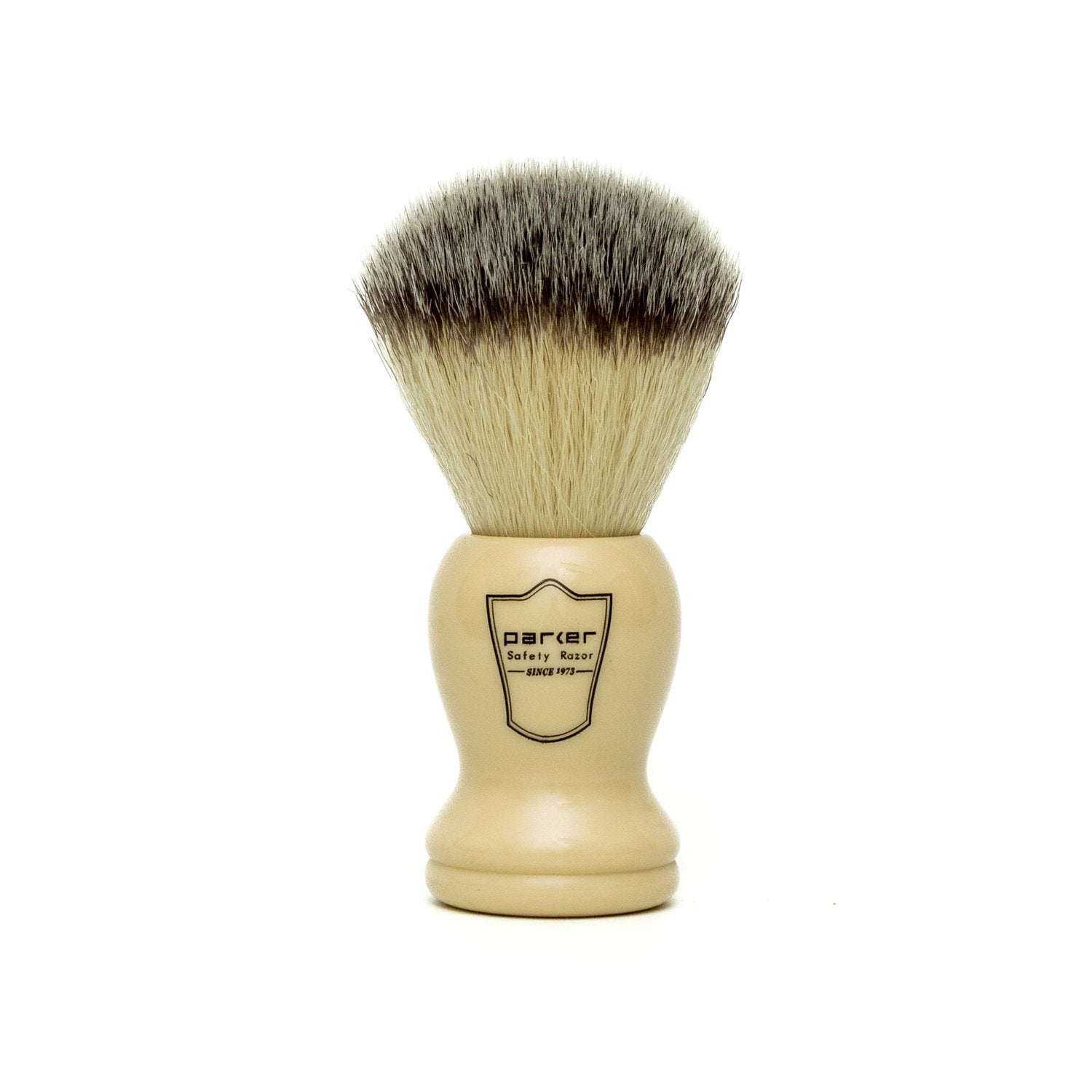 Parker Ivory Handle Synthetic Bristle ShaveBrush