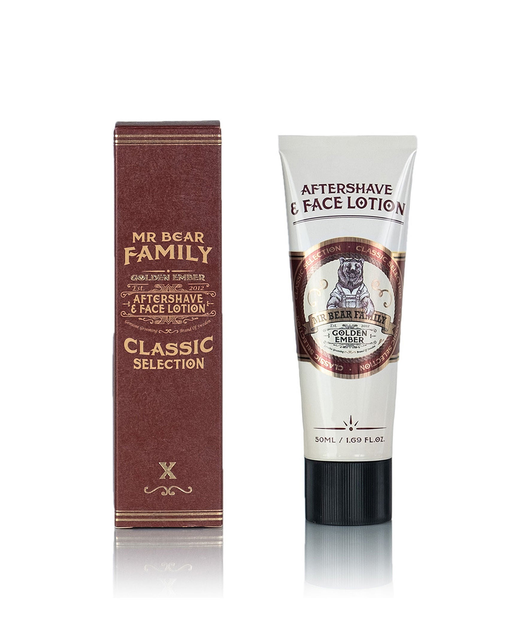 Mr Bear Family Aftershave & Face Lotion Golden Ember