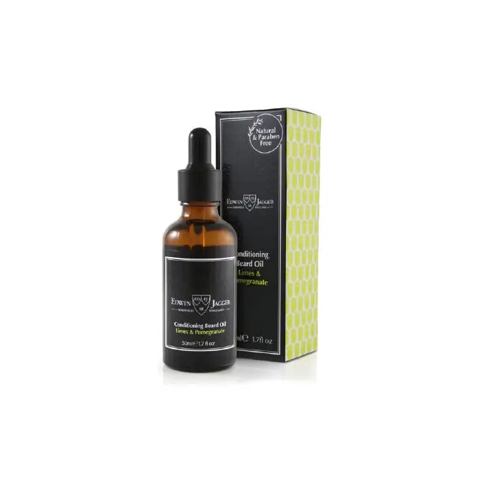 Edwin Jagger Lime & Pomegranate Conditioning Beard Oil 50ml