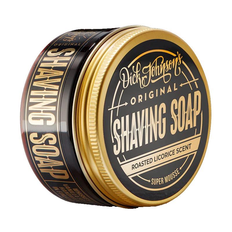 Dick Johnson Shaving Soap Roasted Licorice Scent