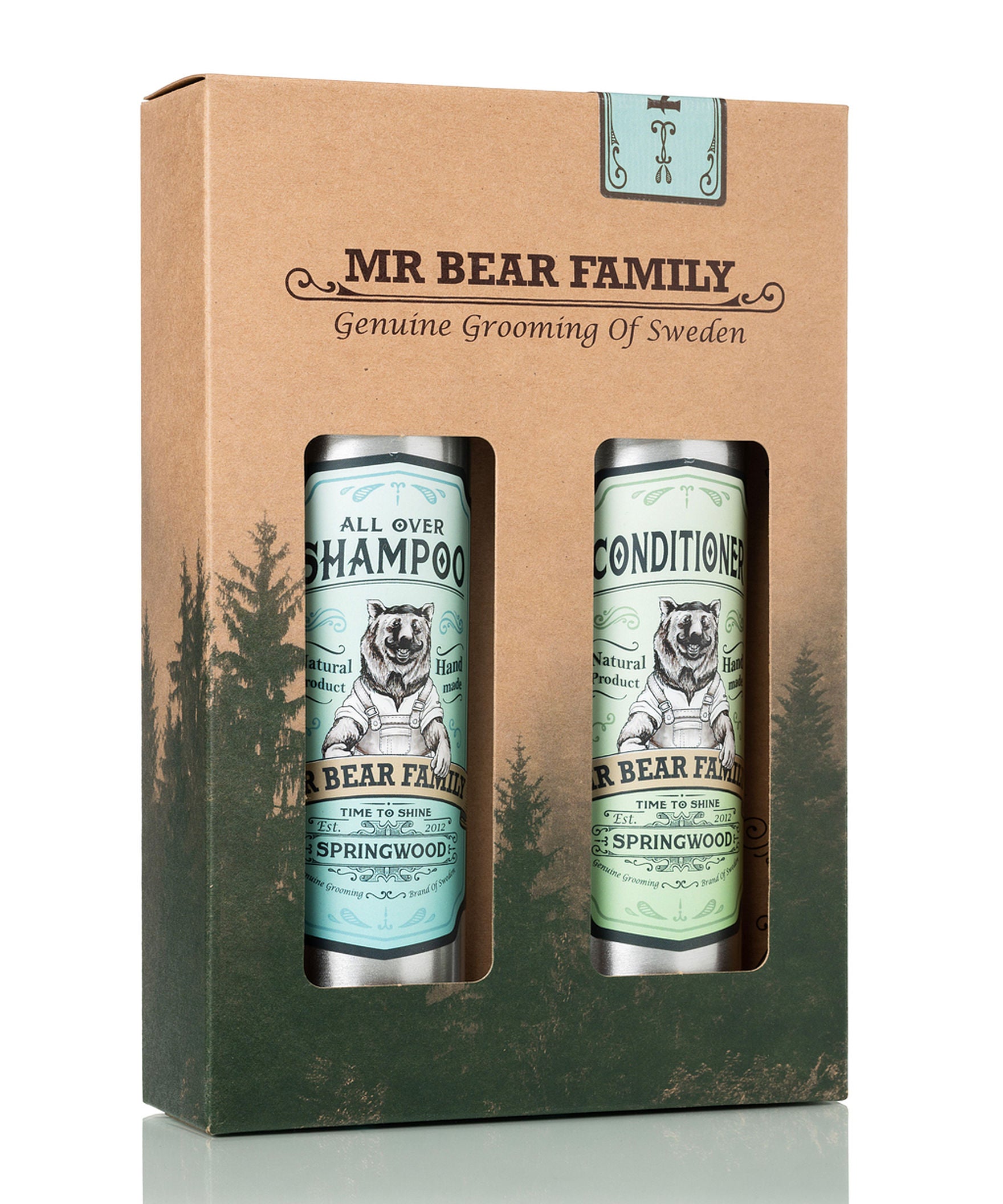 Mr Bear Family Schampo & Balsam Kit