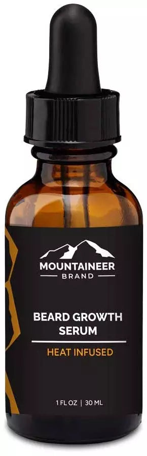 Mountaineer Brand Heat Infused Beard Growth Serum